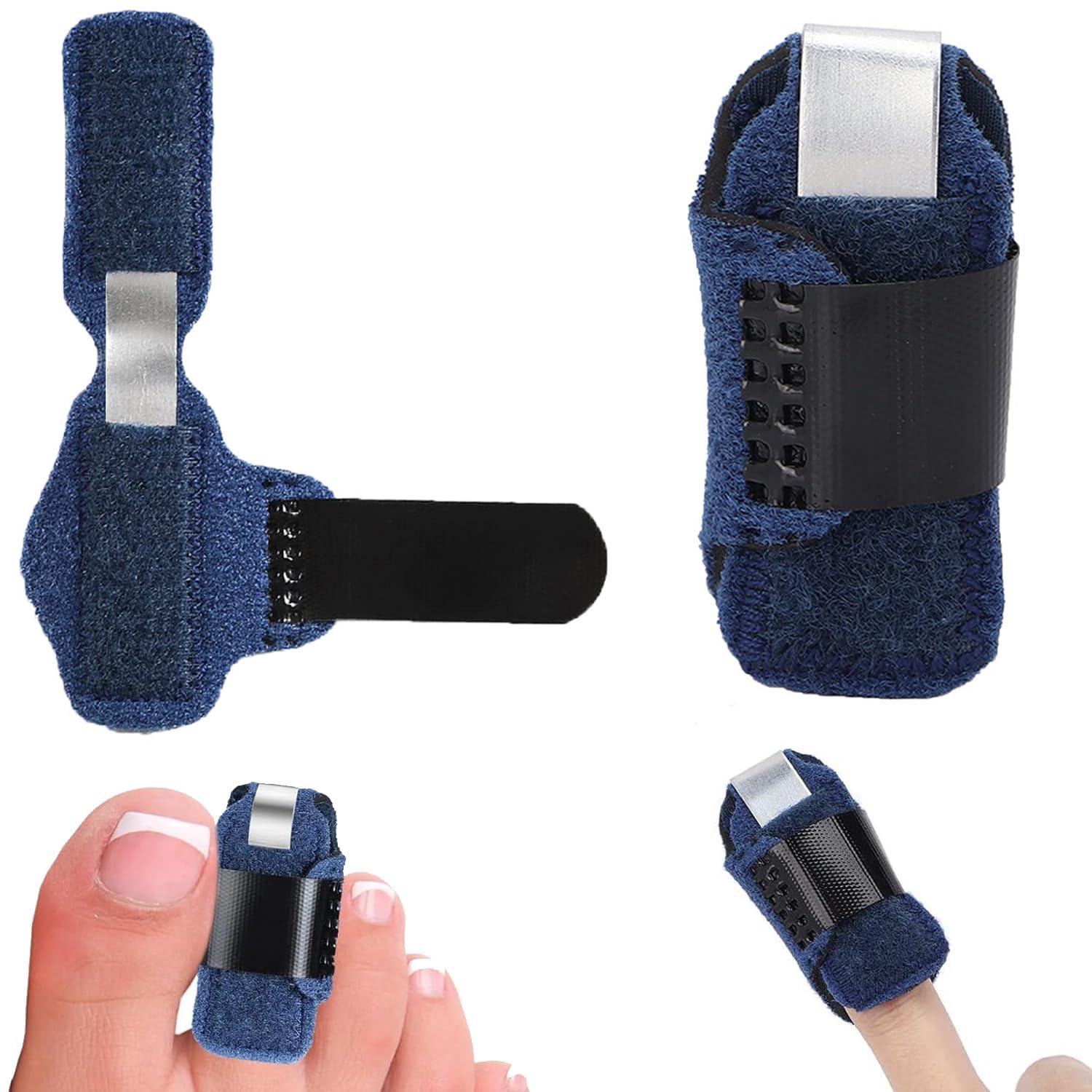 Wzenclave Toe Splint Toe stabilizer Support Splint Adult and child toe ...