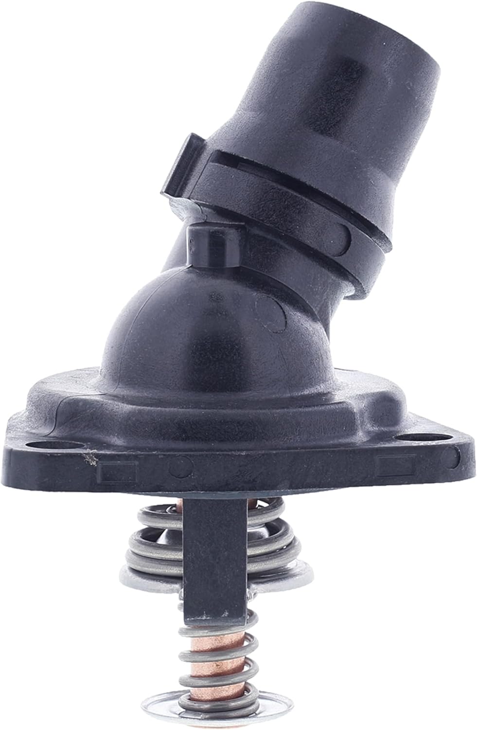 MotoRad 48767 Engine Coolant Thermostat/Water Outlet Assembly, stainless steel