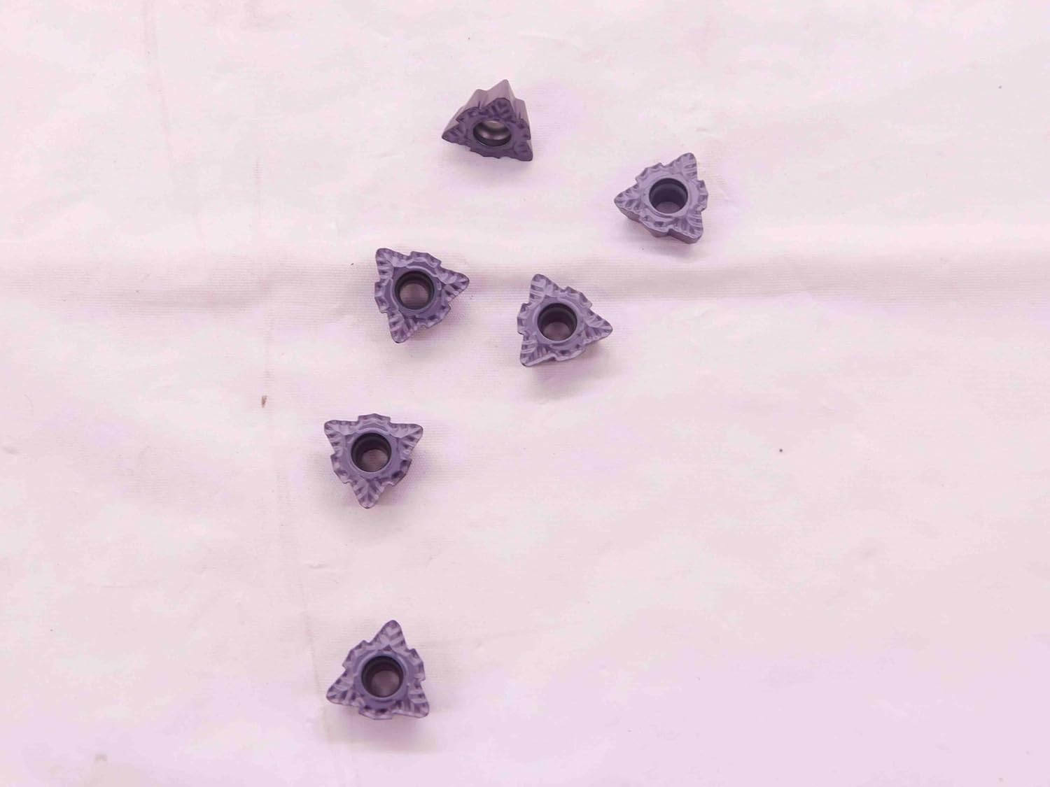 6pcs New ISCAR WOLH 05T304-GF IC908 Carbide Drill Inserts - EA0312CT4