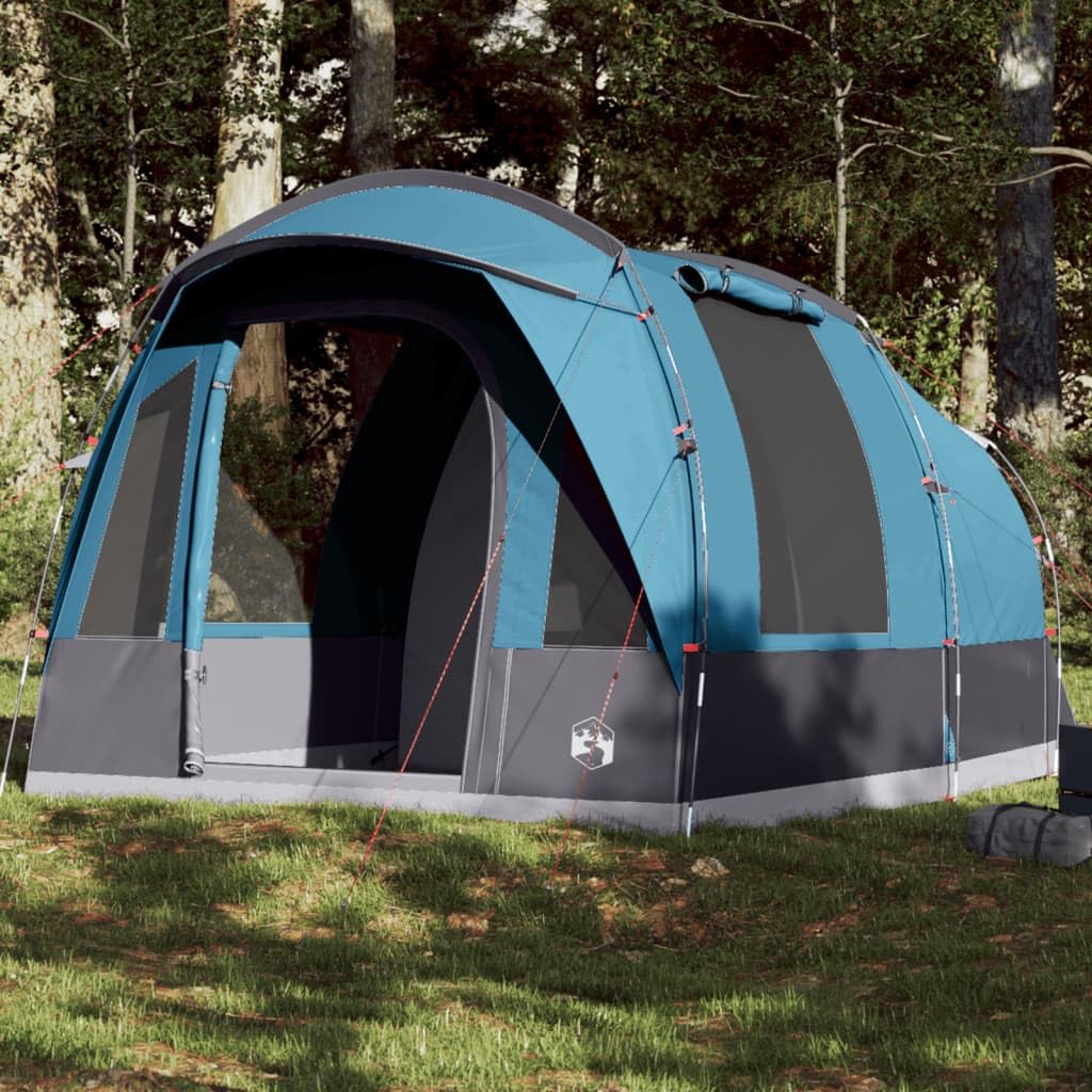 INLIFE Tente de Camping Tunnel 7 Personnes Gris et Orange imperméableéquipements Sportifs,Loisirs de Plein air,Camping & randonnée,Tentes-37.84 lb-Gris-32644