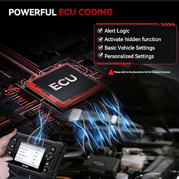 iCarsoft US V3.0 Enhanced Version GM/Ford/Chrysler/Jeep Bi-Directional Scan Tool, Full System Diagnostic Code Reader Scanner, 37 Reset Functions, AUTOVIN, Full OBD2, Lifetime Free Updates