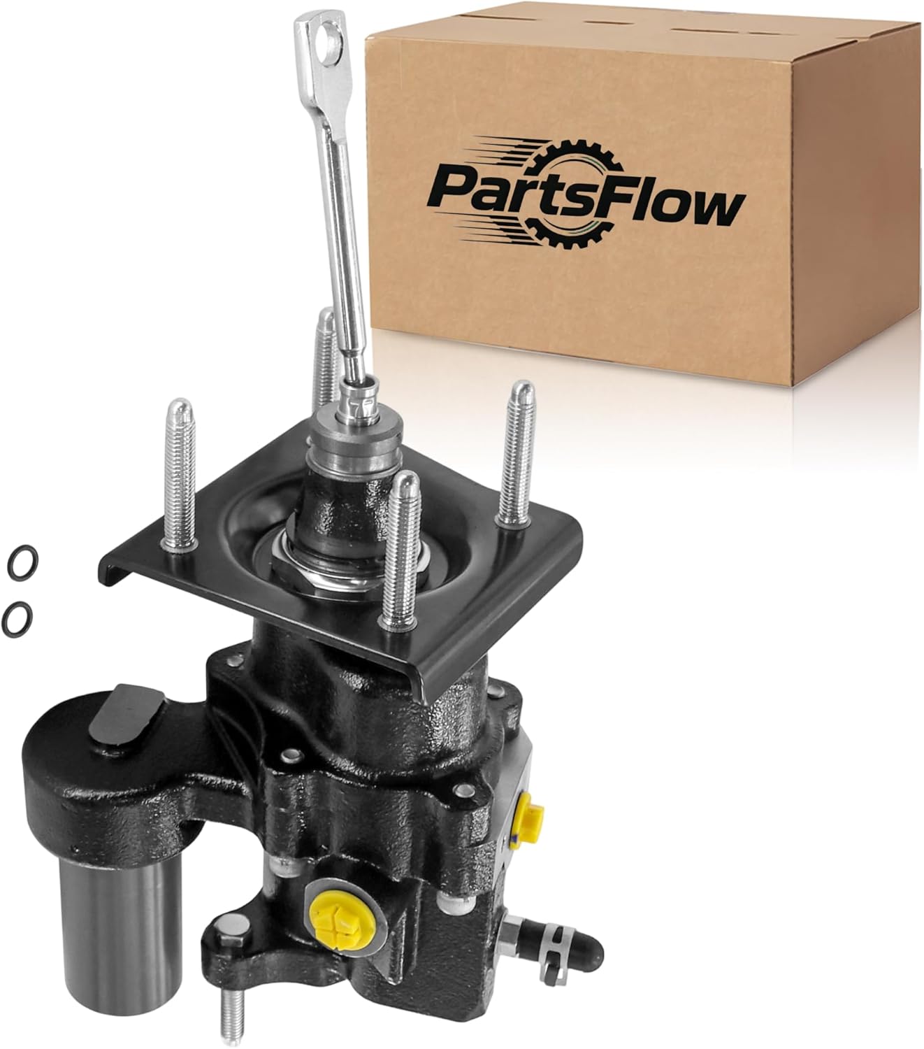 PartsFlow Hydraulic Power Brake Booster for Dodge Ram 2500/3500 2003-2011, Ram 4500/5500 - Cast Iron Hydro Booster