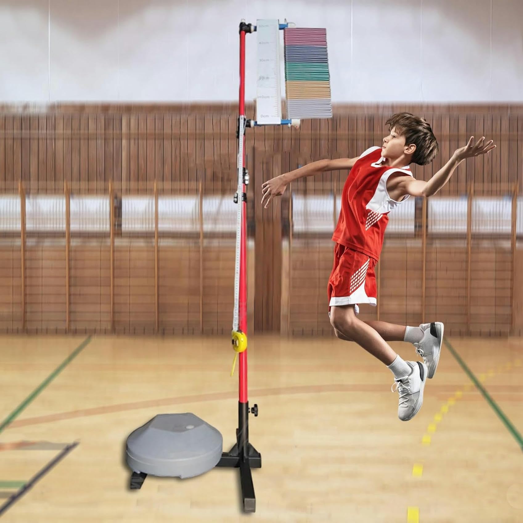 Testeur de saut vertical pour l'entraînement de volleyball des adolescents