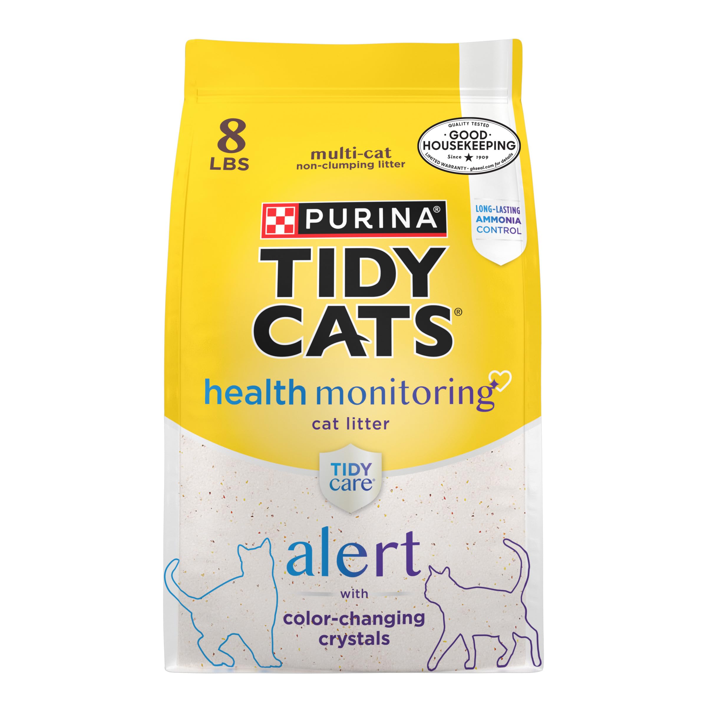 Purina Tidy Cats crystal cat litter silica gel health monitoring litter