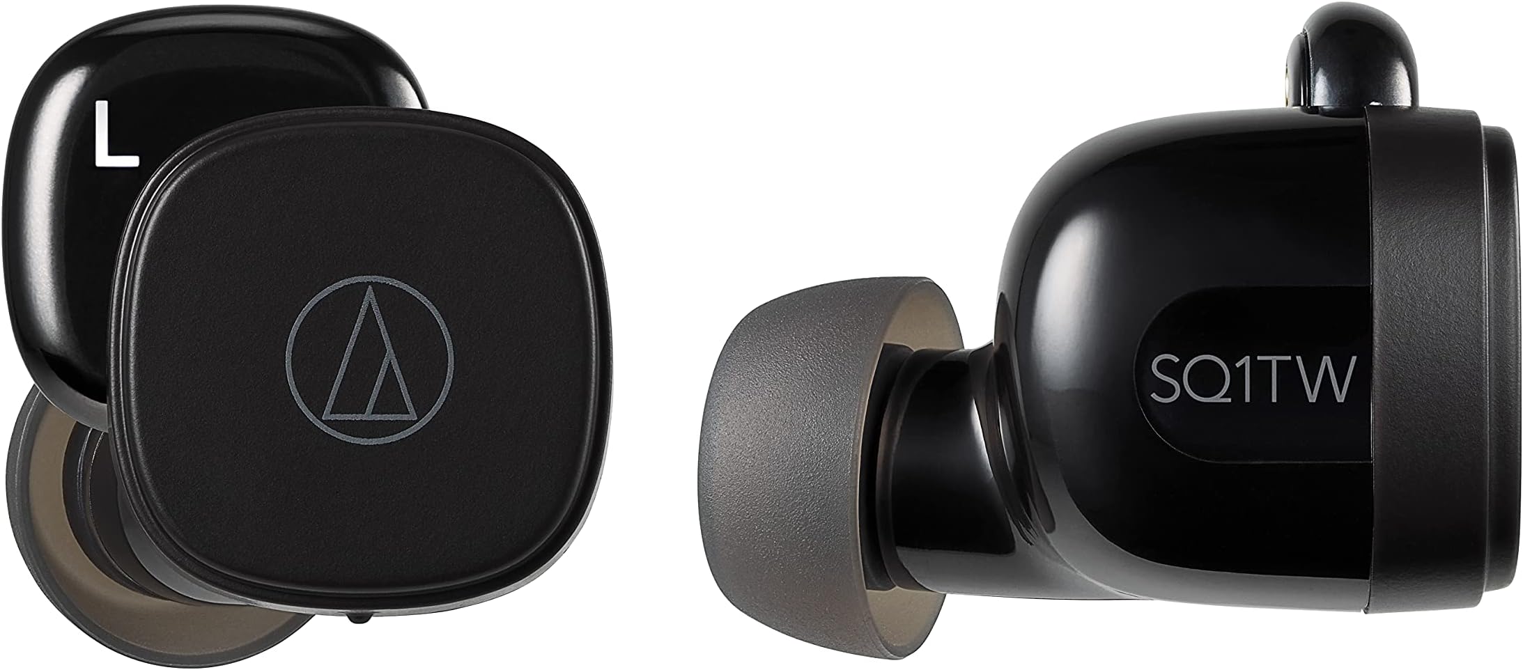 Audio-Technica ATH-SQ1TWBK Wireless in-Ear Headphones, Black