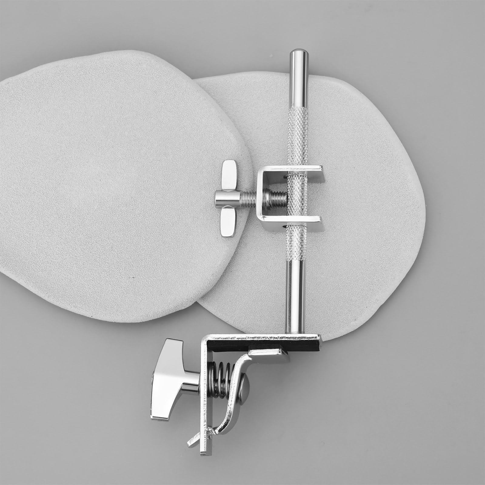 Cowbell Halter Klemme Bass Drum Hoop Halterung 185 x 130 x 9 mm für Bassdrum Hoop Installation