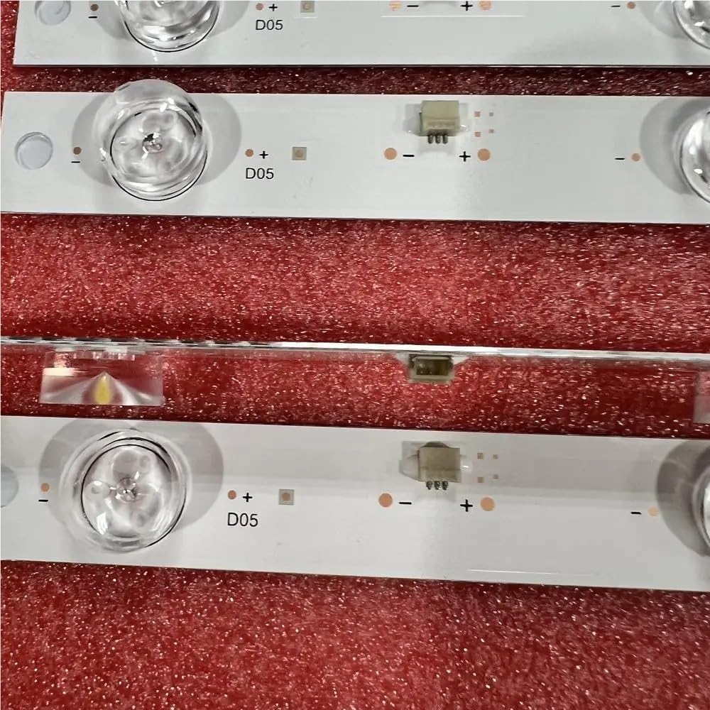 Striscia di retroilluminazione a LED Adatta for Panasonic TX-40AX630B TX-40AX630 TX-40AXR630 TX-40AX630E TX-40AXW634 400TV05 V5 400TV04 V5(Kit 10pcs for 1 TV)