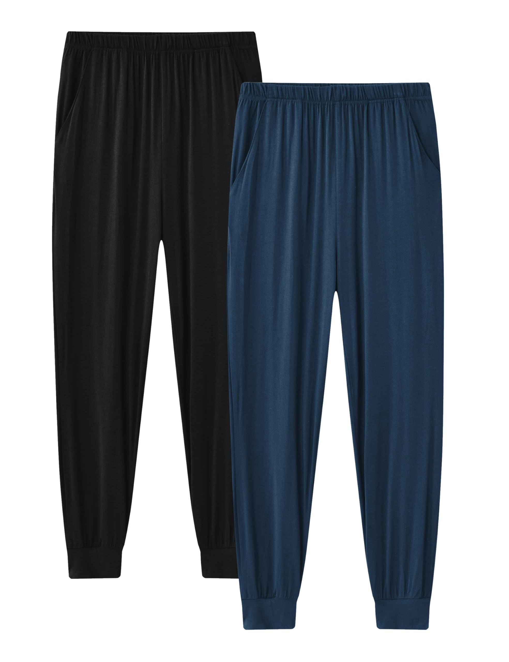 MoFiz Pantalones de Pijama Niños Largos Suave Modal Cintura Elástica Infantil Pants Joggers con Dos Bolsillos 8-18 Años