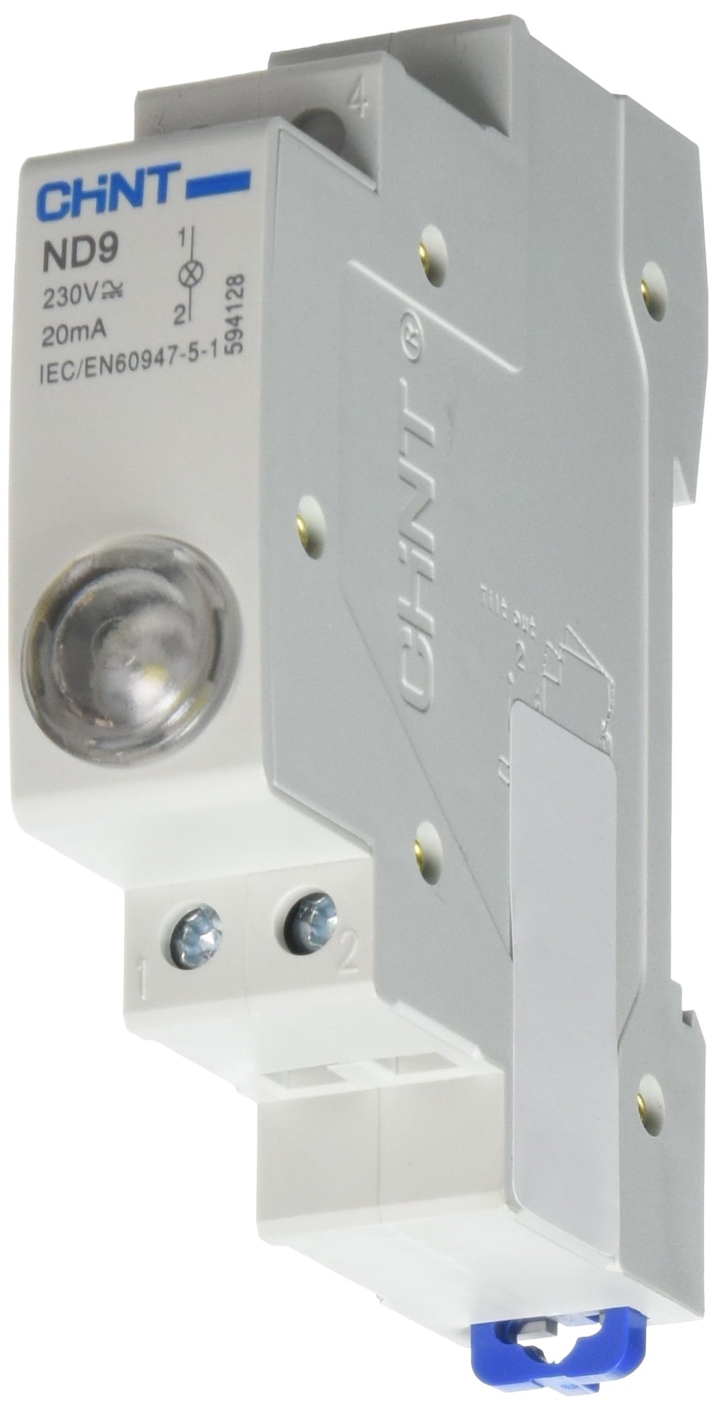 Indicador modular Chint ND9-W230 de 230V para solucionar fallos de fase en cuadros 3