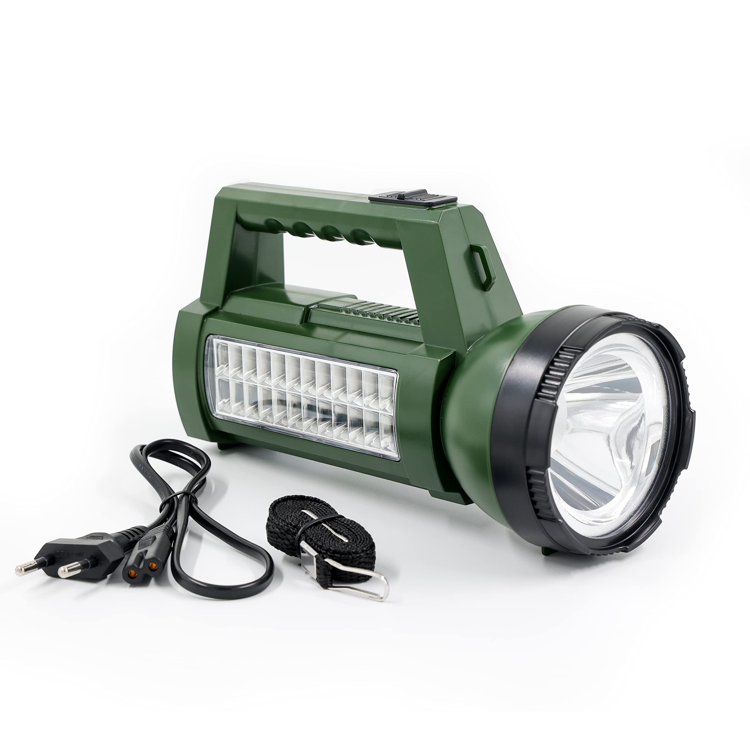 CINEFX Long Range Search Light 50 Watt Waterproof Led Torch High Power Long Range Emergency Light with 24 Big Sparkle Side Led Torch Emergency Light (Multicolor), Plastic (B09MSJRGQD) Amazon Price History, Amazon Price Tracker