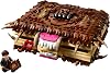 LEGO Harry Potter Biting Monster Book Creative Toy Making Set (518 Pieces) Featuring a Neville Longbottom Minifigure with Monster Book Accessories for Girls and Boys Ages 76449-9 and Over
