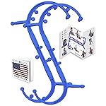 Body Back Buddy Elite Trigger Point Massage Tool, Neck and Back Massager Handheld, Manual Self Massager, Massage Cane, Muscle Knot Remover with Instructions, 2-Pack Bundle (Blue)