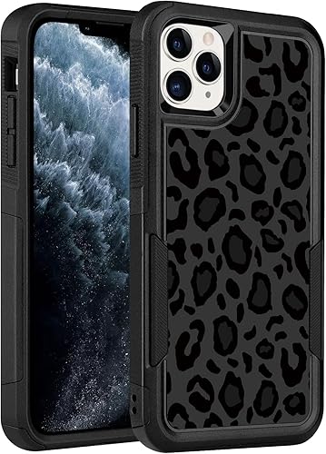 Miniatura 13 de Diseñada para iPhone 12/12 Pro, funda protectora delgada y ligera, de 6.1 pulgadas, para mujeres y niñas, bonito patrón de leopardo y guepardo