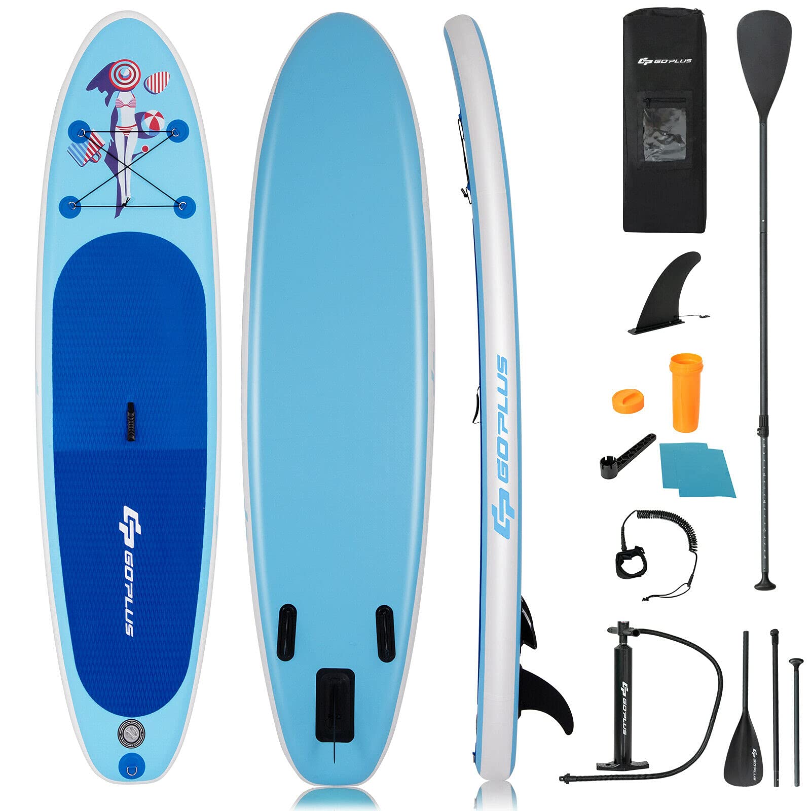 Goplus paddle board inflatable