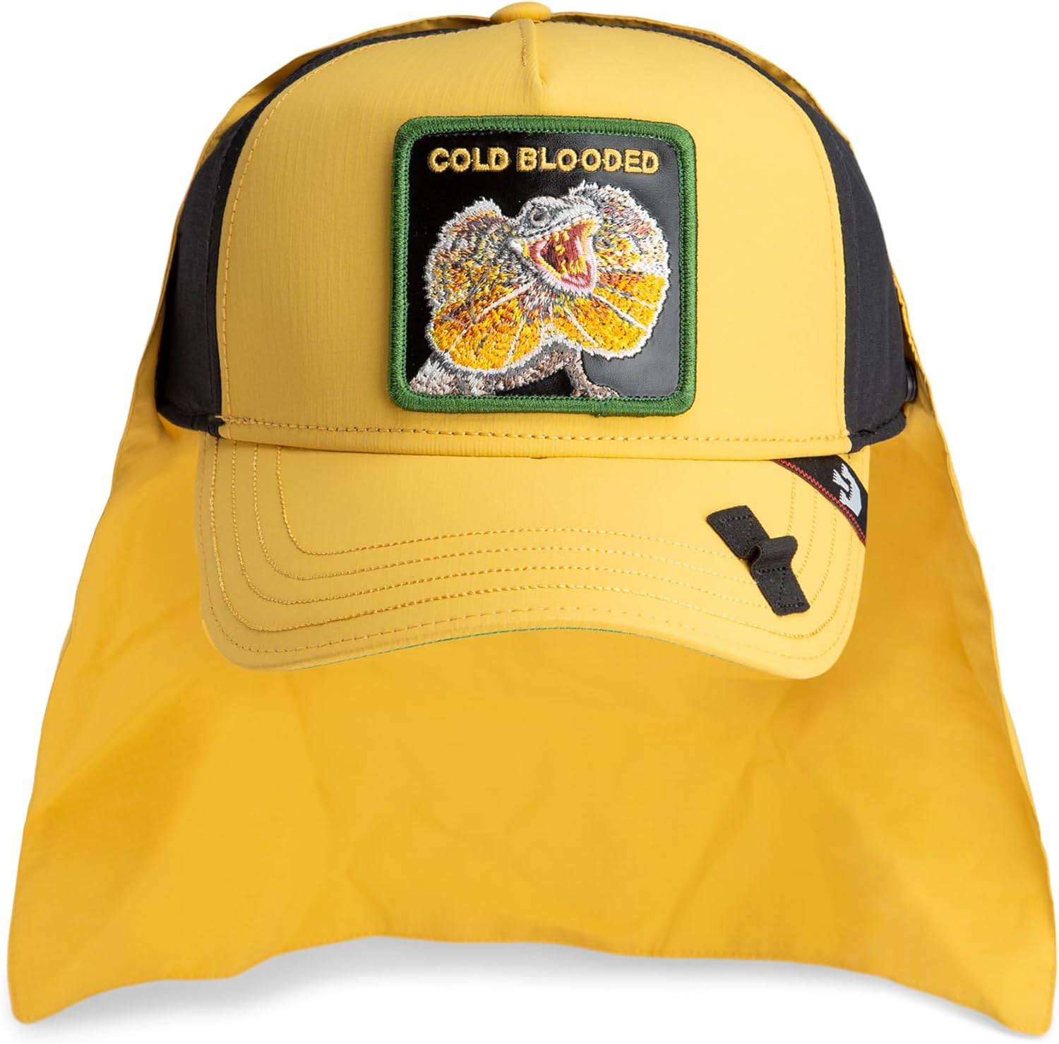 Goorin All Friller, No Filler Trucker Hat, Yellow, One Size, Unizex