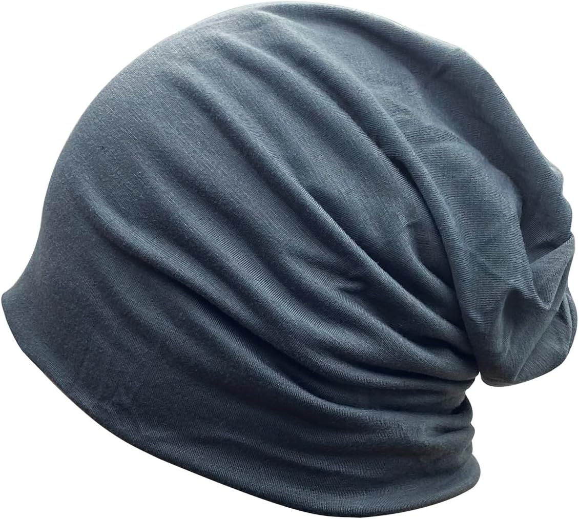 JarseHera Slouchy Beanie for Men Women Baggy Headwear Chemo Caps Cancer Hats