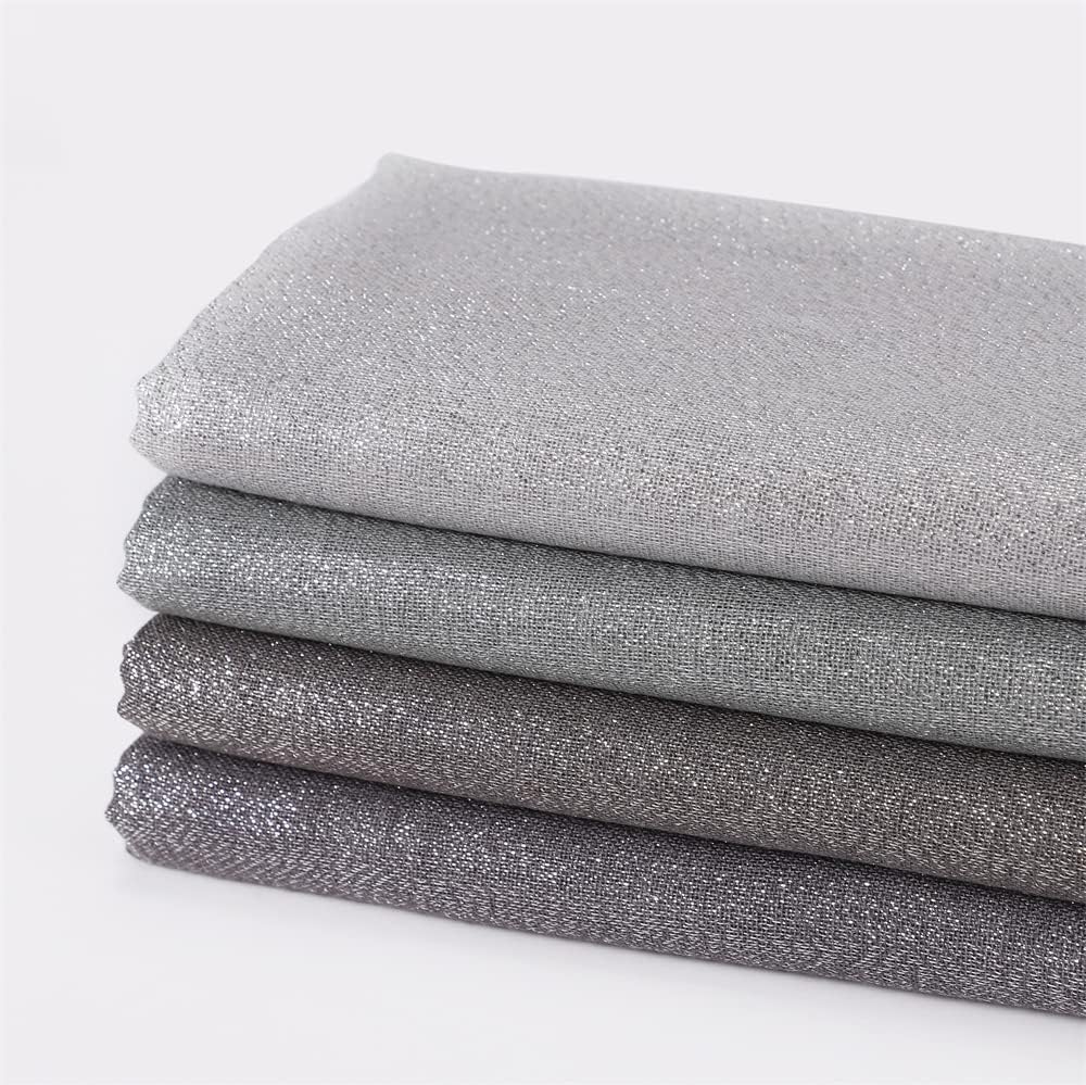 Hybeeh Sparkly Glitter Hijab Scarf for Women Shimmer Hijab Metallic Lightweight Wrap Pashmina Shawl for Women