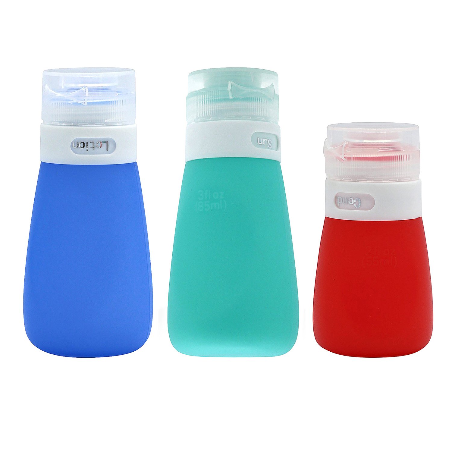 Buy My Time trading Silicone Bottles Travel Bottles Refillable Reusable