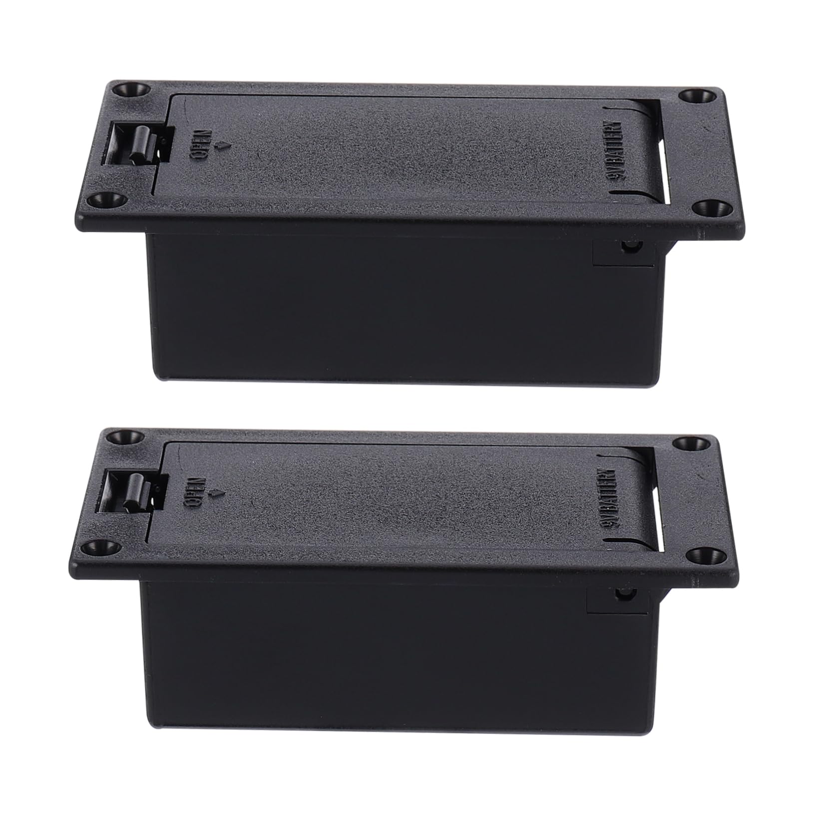 CIMAXIC 9v Active Pickup Guitar Battery Holder Sturdy Battery Case for Electric Bass Guitar
