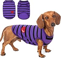 Vista 46 de Camiseta a rayas para perros y gatos, chaleco de algodón para primavera, verano, para mascotas, adecuada para mascotas pequeñas y medianas