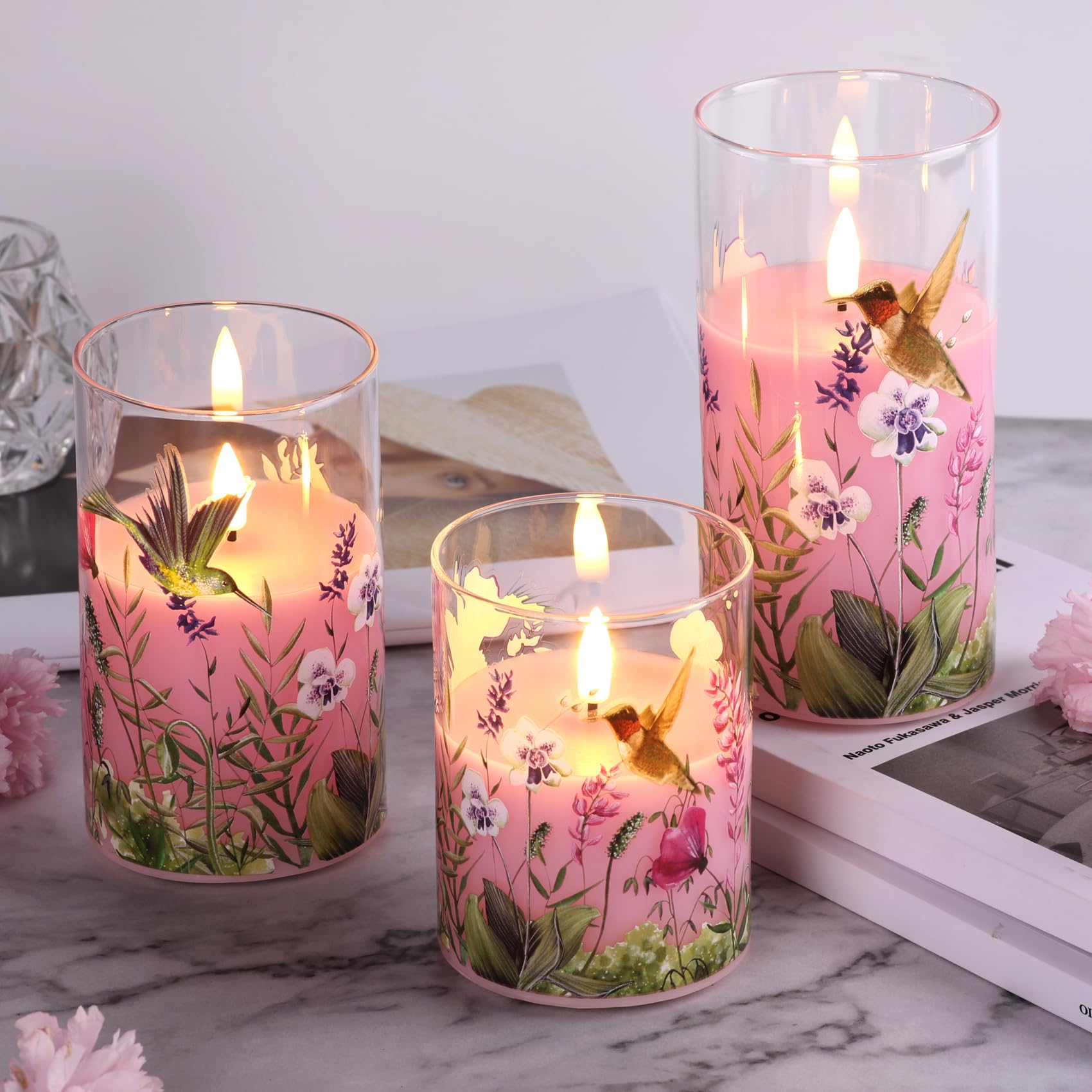 6 Candele LED Halloween A Forma Di Ragno | Luci Senza Fiamma A Batteria Con Effetto Tremolante | Decorazioni Sicure Per Interni E Finestre - 6