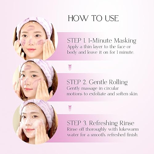 Miniatura 7 de Grape Gelato Pack Cleanser  Limpiador exfoliante facial y corporal, suave con la piel, resistente con las células muertas, exfoliante a base de