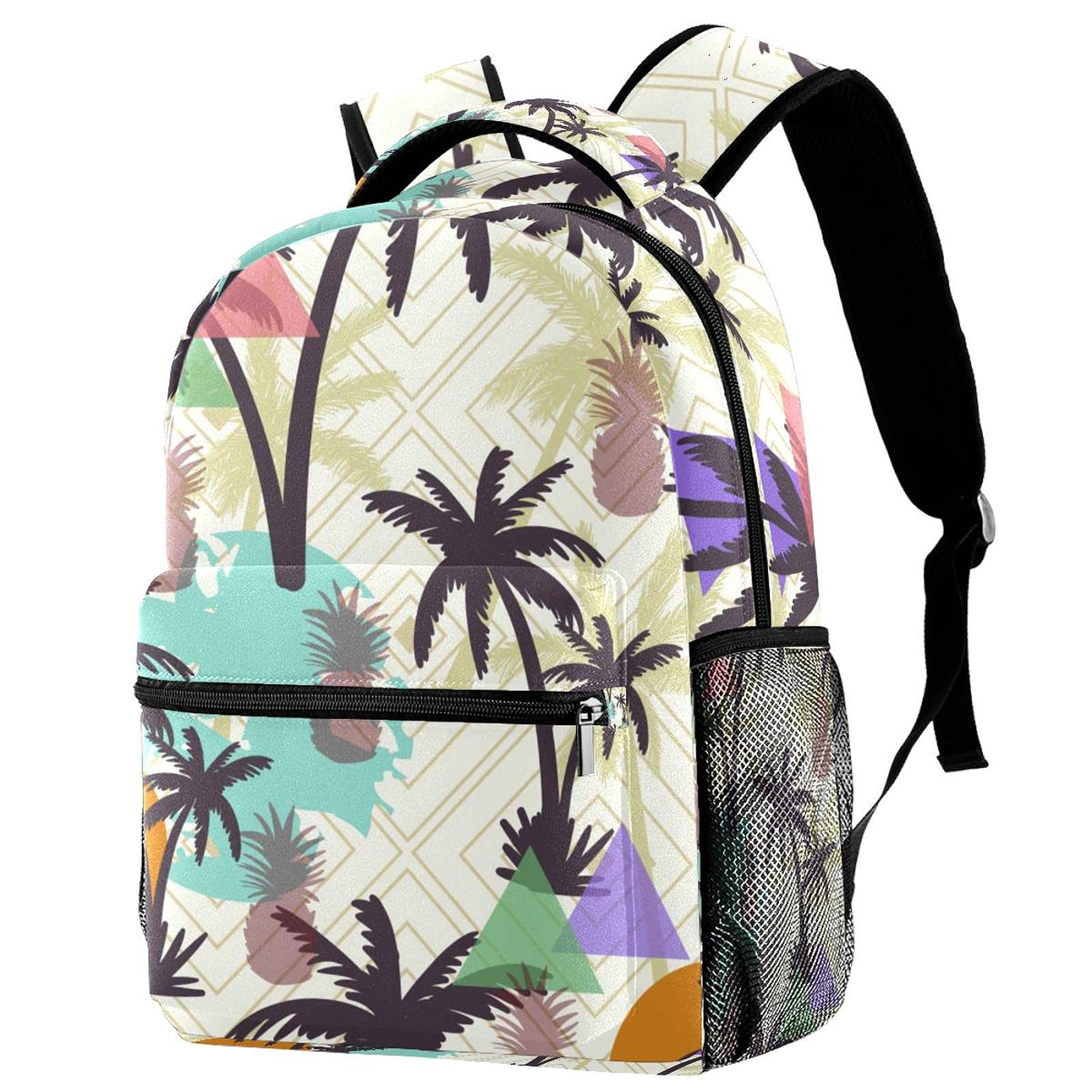 Sac à dos zèbre multicolore avec compartiment ordinateur portable 14"