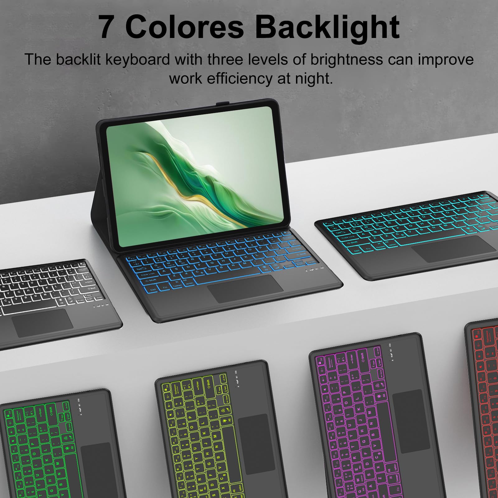 Keyboard Case with Touchpad for Honor MagicPad 2 12.3