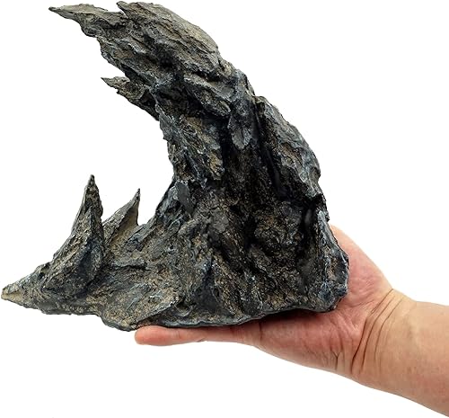 Miniatura 5 de Rocas decorativas para pecera. Modelo de decoración de acuario. Paisaje acuático superior fácil (Soul Canyon-16 pulgadas)