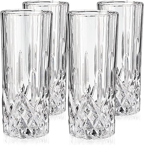 Miniatura 8 de Viski Admiral Highball - Vasos de cristal, cristalería elegante para whisky, vodka, cócteles, perfectos para bares en casa, fiestas en interiores y