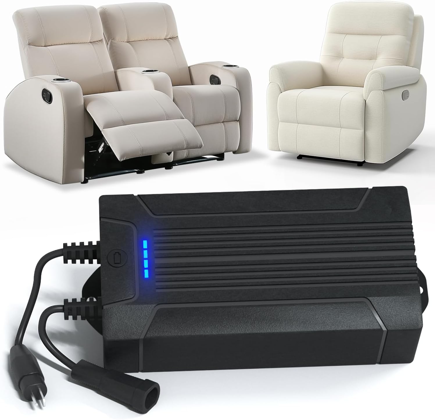 Lavolta Battery Pack for Reclining Furniture Rechargeable