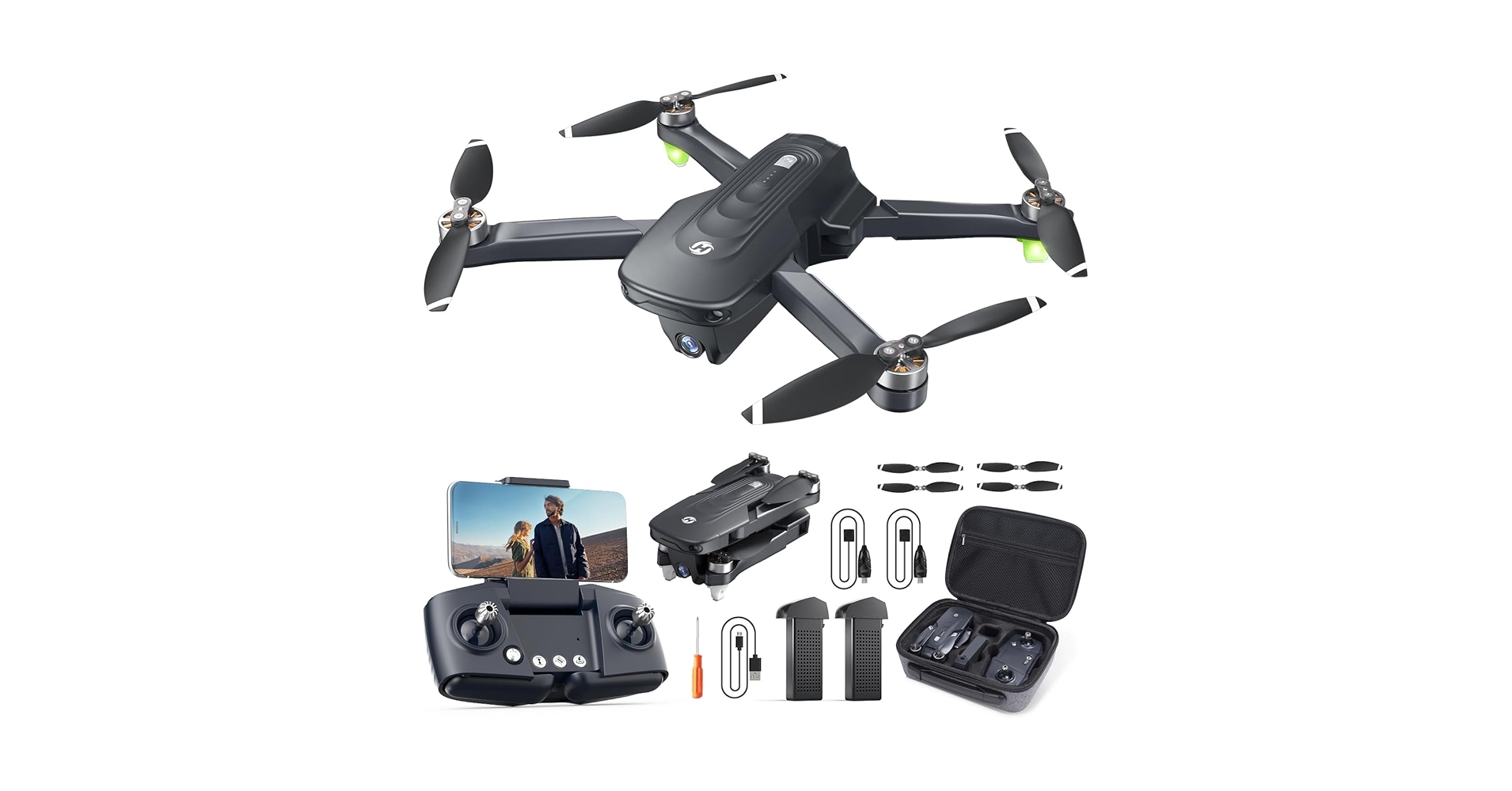 Amazon.com: Holy Stone GPS Drone with 4K Camera for Adults, HS175D