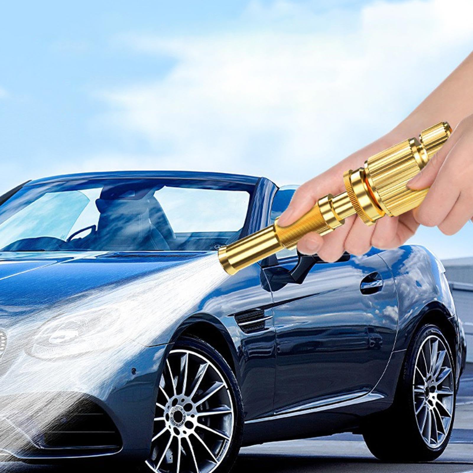 Ugello Per Tubo Flessibile In Ottone G3/4" (25,7mm) Maschio X Ugello 3 - Foto 2