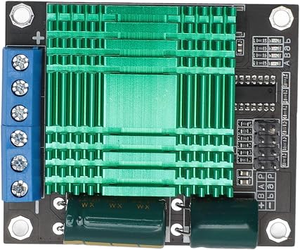 DC Motor Driver Module, H Bridge 9V30V PWM Dual 60A PCB DC Motor Driver Module for Replacement