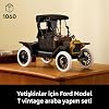 LEGO Icons Ford Model T 11376 - Yetişkinler için Açılan Kumaş Tavan, İki Parçalı Ön Cam ve Tek Yolcu Kapısı İçeren Klasik Yaratıcı Dekoratif Otomobil Modeli Yapım Seti, Hediye Fikri (1060 Parça)