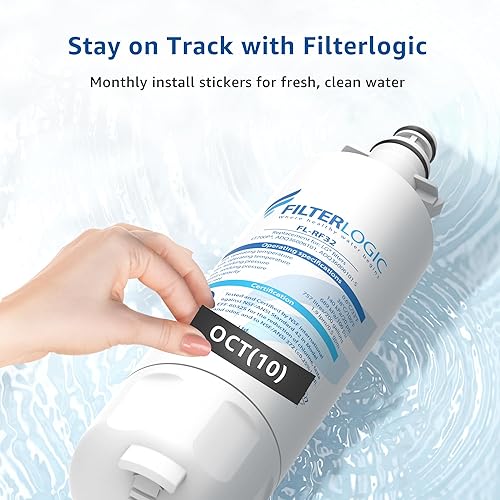 Miniatura 8 de Filterlogic 469690 ADQ36006101 Filtro de agua para refrigerador, repuesto para LG® LT700P®, Kenmore® 9690, 46-9690, 469690, ADQ36006102, LT700PC,