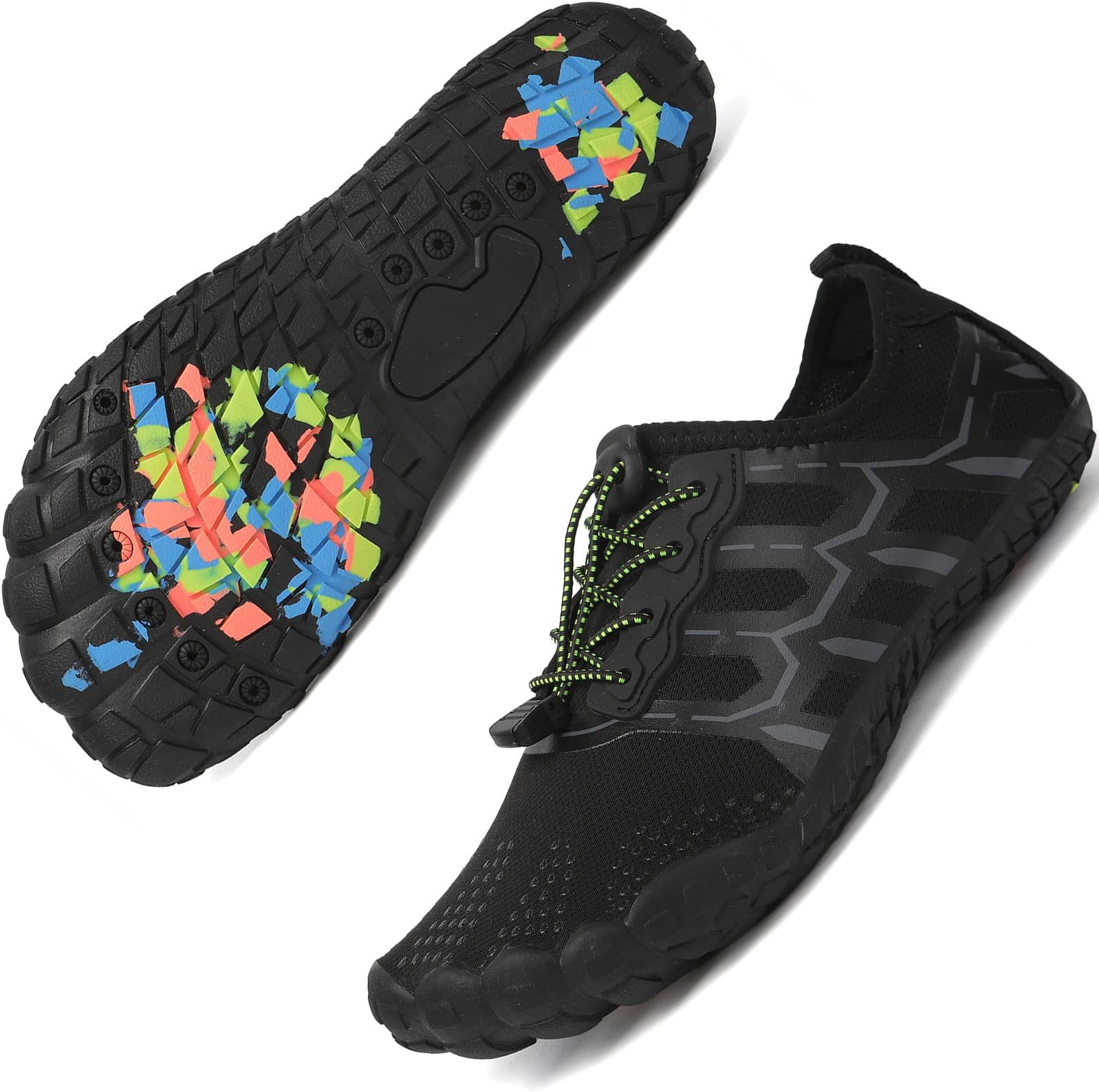 Water Shoes for Women Men Beach Shoes Women Swim Shoes Pool Shoes River Shoes Barefoot Shoes Quick Dry Slip-on for Pool Beach Surf Water Park Yoga