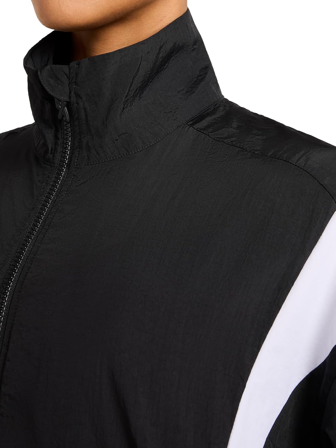 Reebok Women's Bv Woven Jacket, Standard Fit, Lightweight Nylon Woven Fabric