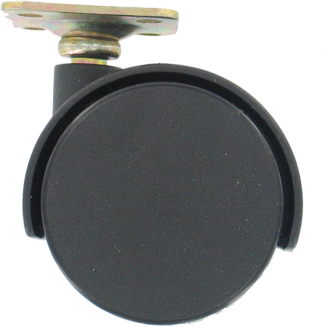 Shepherd Hardware 9723 2Inch Office Chair Caster, Twin Wheel, 11/2