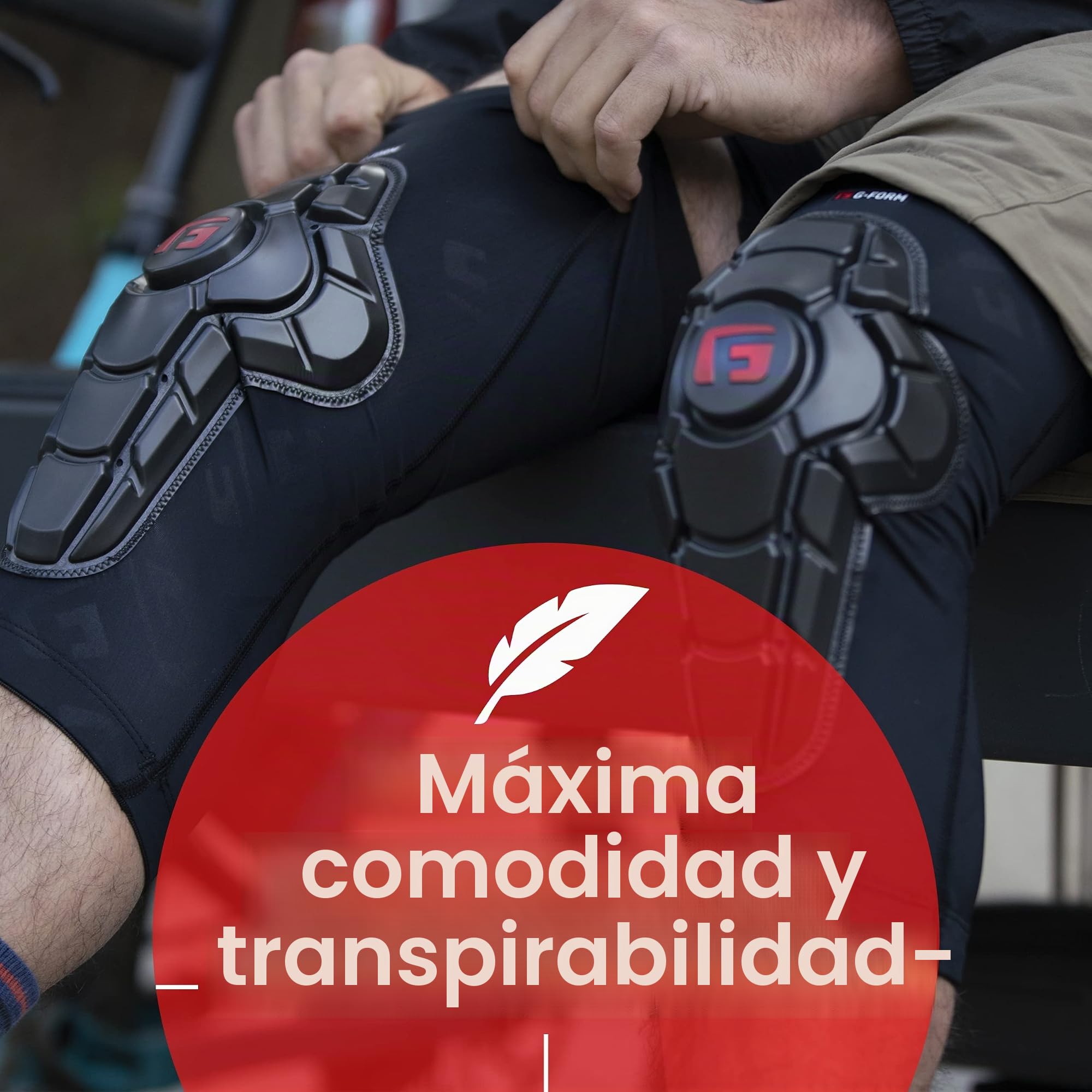 G-Form Youth PRO-x3 Knee Guard - Rodillera unisex para adulto