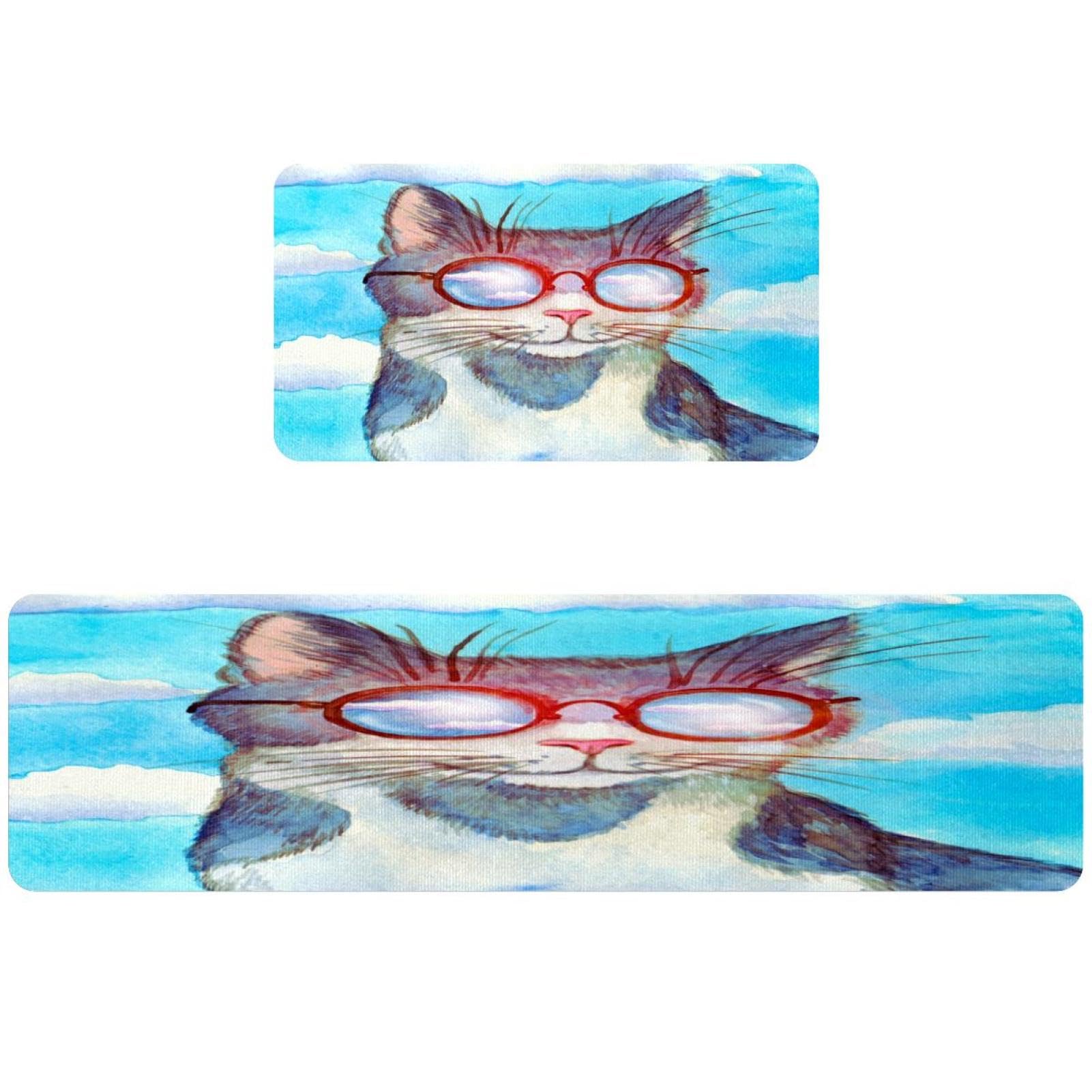 Alfombrillas de cocina antideslizantes lavables VAPOKF, juego de alfombras para suelo de hogar