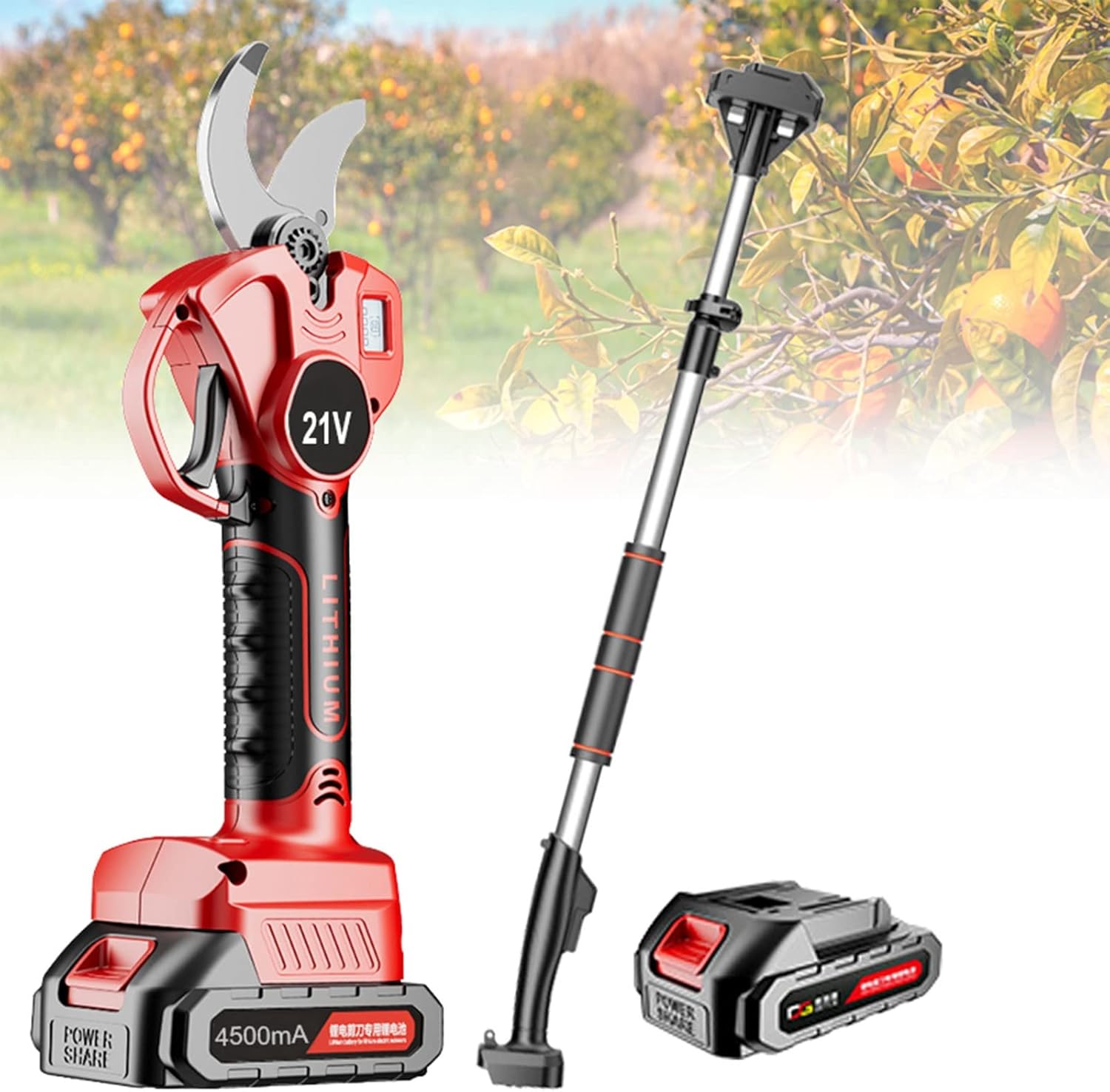 Cikonielf Cisaille à Tôle électrique Cisailles électriques Sans Fil Éclairage LED Polyvalent ABS