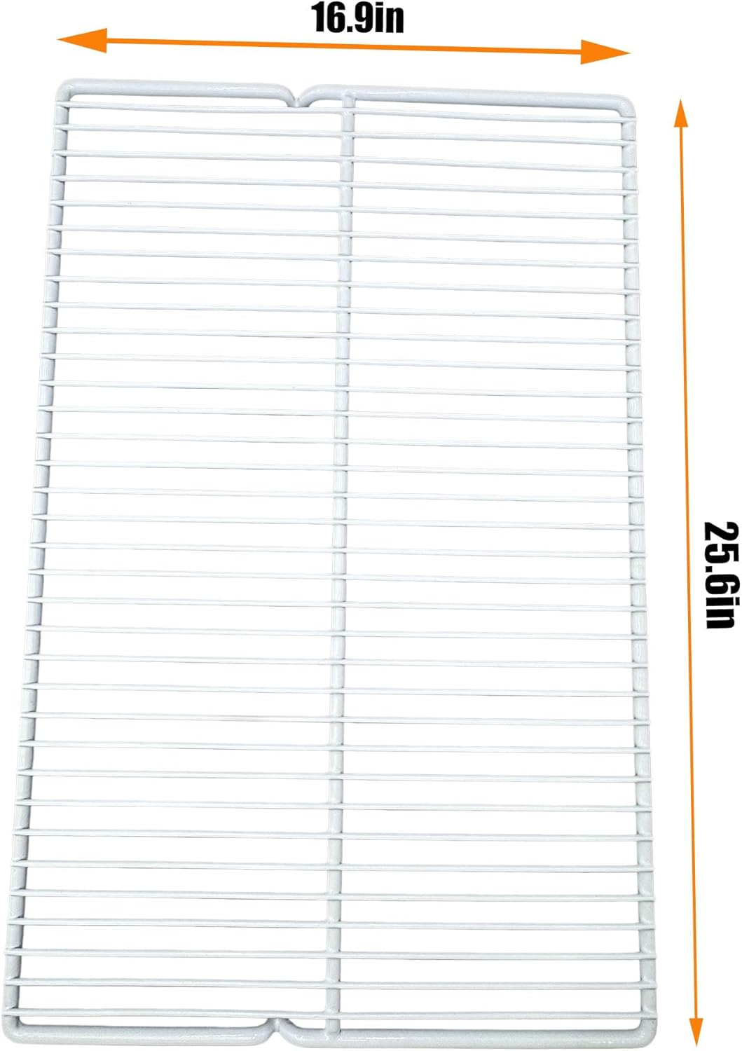 240360908 Refrigerator Wire Shelf 25 1/2 Inch X 16 1/2 Inch Compatible with Frigidaire, Kenmore, Foreverpro,Replaces AP5805565?240360905, 240360901, 3189137, PS9492365
