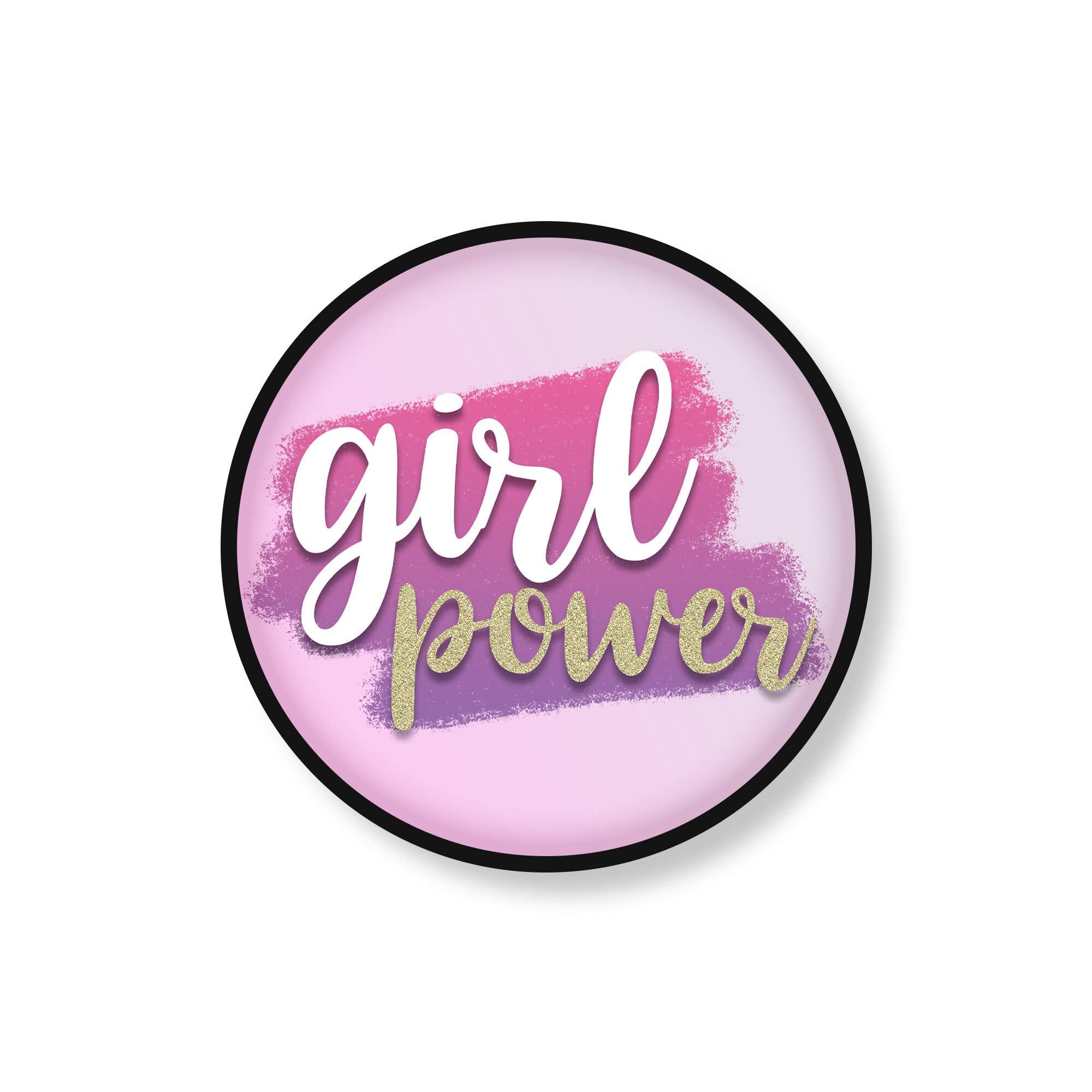 Funny Novelty Phone Grip | Phone Holder Phone Accessories | Girl Power | Girly Funny Gift Quote Birthday Joke Mobile Accessory | PS14