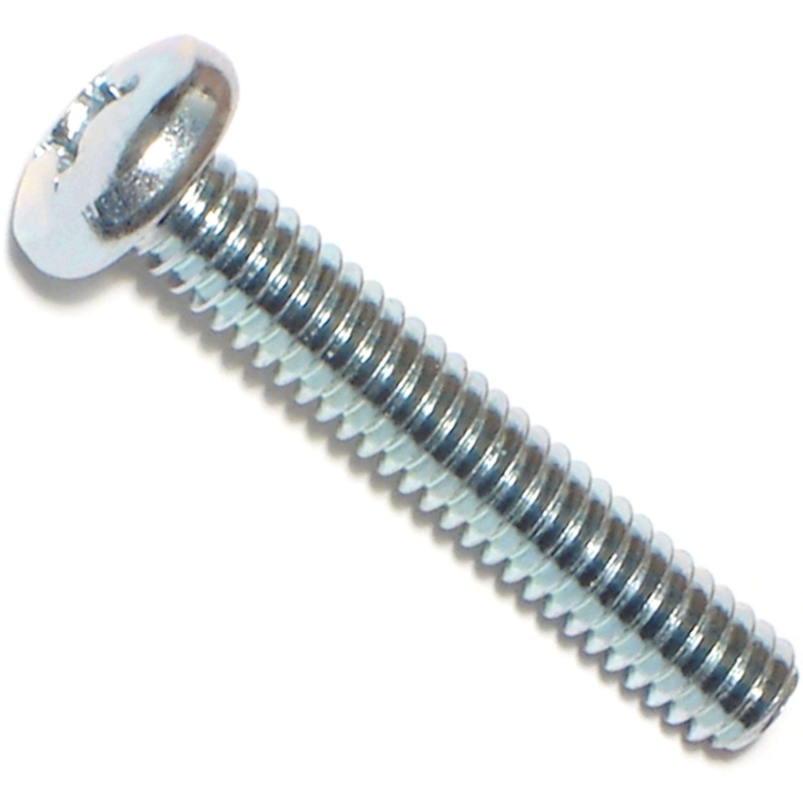 Vis métaux tête bombée cruciforme Phillips 1/4 x 1-1/2 pouces lot de 100 pièces pour assemblage