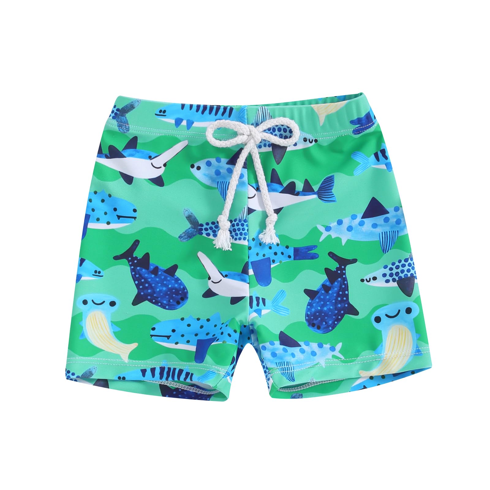 AoiurezniaToddler/Baby Boys Swim Trunks Swimsuit Swimwear Bathing Suits Beachwear Adjustable Waist Swimming Shorts