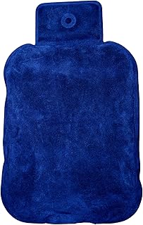 Olanmarp Botella de agua caliente de gel para microondas, calor fiable y agradable al tacto, color azul