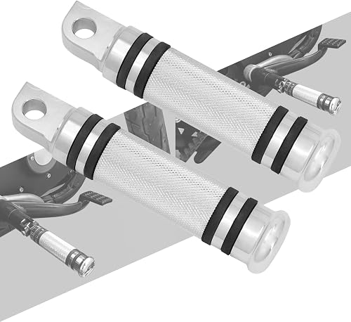 HCmotorku Motorcycle FootPegs Male Mount Foot pegs Footrest CNC Fit for Harley S