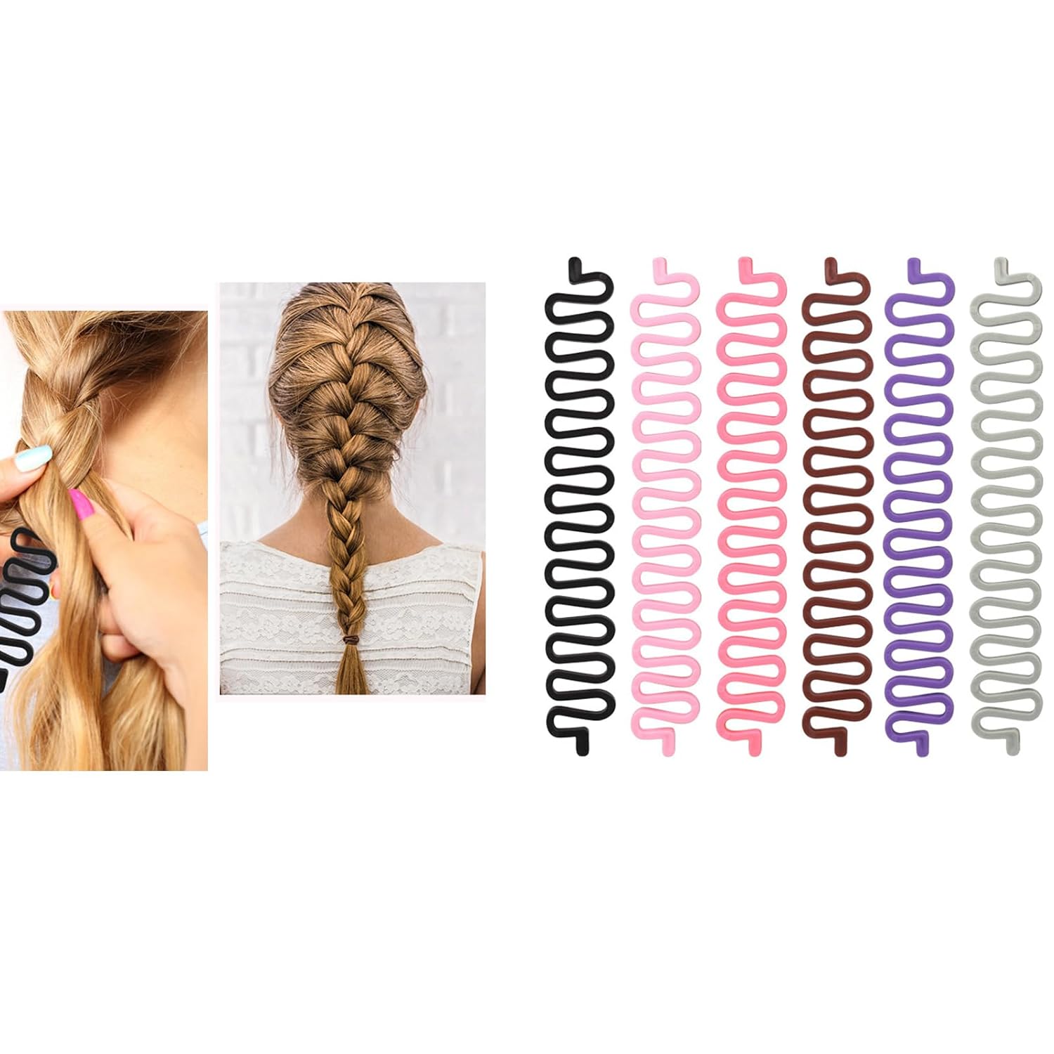 Innovative Hair Styling Tool Create Fashionable Braided Hairstyles With Ease For Women And Girls Hair Braiding Tool
