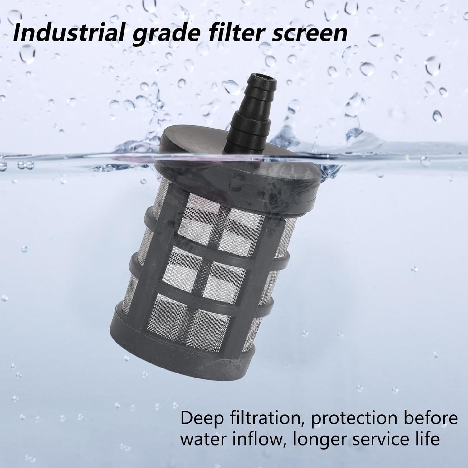 Industrial grade water filter for the pressure washer
